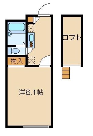 レオパレスエスペランサＡの物件間取画像